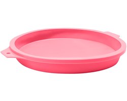 Purepeak Boterkoekvorm - Quichevorm - Ø 19.5 cm - Siliconen - Roze