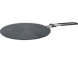 Purepeak Gaspitverkleiner Ø 24 cm - Inductieplaatje - Inductie Adapter - Sudderplaat - RVS - Gasfornuis - Sudderplaatje