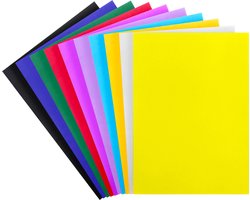 Purepeak Schuimrubber Vellen Set 10 Stuks - Foam Vellen 2 mm - Kleurenmix