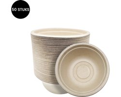 Purepeak Soepkommen Set 50 Stuks - Soepbeker Wegwerp - 400ml