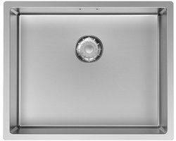 Pure.Sink Comfort RVS spoelbak 50x40 cm 10mm radius onderbouw, vlakbouw en opbouw PCM5040-02
