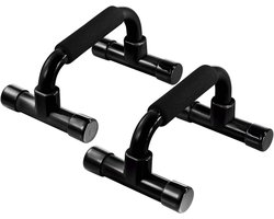 Push-up stang krachttraining - Thuis sportschool oefenapparatuur push-up rek, met schokdempende schuimgrepen, antislip stevige constructie - Geschikt voor mannen en vrouwen, vloer training, fitness en aerobics