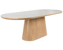 Puur - Coen eettafel ovaal 180 cm - oak/marmer