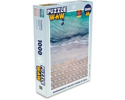 Puzzel Zomer - Strand - Ligbedden - Legpuzzel - Puzzel 1000 stukjes volwassenen