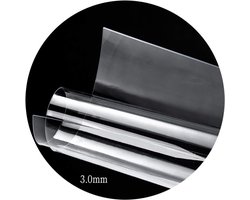 PVC Loper Tapijten Vloerkleed Vloermatten Waterdicht Brandvertragend Transparant Placemat Voor Thuis En Restaurant, 4 Diktes, 70x120cm