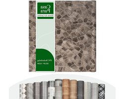 PVC vloerbedekking - Vinyl vloer - Vloer vernieuwen - Gestructureerd steenlook - Per strekkende meter - Selby 162m