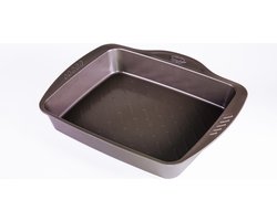 Pyrex Asimetria Ovenschaal Rechthoekig - Metaal - 5 liter - Bruin