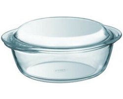 Pyrex Classic Easy Grip Ovenschaal 1,5 l + 60 cl deksel - 25 x 20 x 11 cm