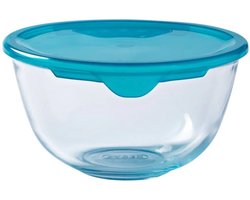 Pyrex - Cook & Enjoy Mengkom met Deksel 700 ml - Transparant - Borosilicaatglas - Polypropyleen