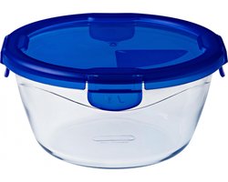 Pyrex - Cook & Go Schaal Rond met Deksel 0,7 liter - Transparant
