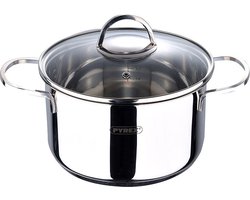 Pyrex - Kookpan met Deksel - Ø20 cm - 3.3L - Inductie
