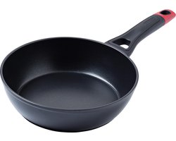 Pyrex Optima Wok Pan - Aluminium - Ø26 cm - Zwart