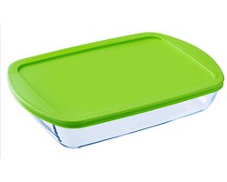 Pyrex Ovenschaal - met deksel - Cook & Store - 40 x 27 x 6 cm / 4.5 Liter