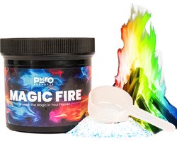 PyroProducts® Magic Fire - 500 gram - Mystical Fire - Gekleurd Vuur - Gekleurde Vlammen - Magisch Vuur Poeder - Openhaard Gekleurd - Tuin - Vuurwerk