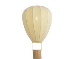 QAZQA airballoon - Voor kinderen Hanglamp - 1 lichts - Ø 38 cm - Beige - Kinderkamer