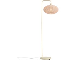 QAZQA bida - Japandi Vloerlamp | Staande Lamp - 1 lichts - H 160 cm - Beige - Woonkamer | Slaapkamer