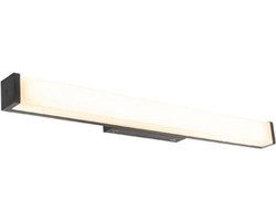 QAZQA cascada - Moderne LED Spiegel verlichting voor binnen voor badkamer - 1 lichts - D 75 mm - Zwart -