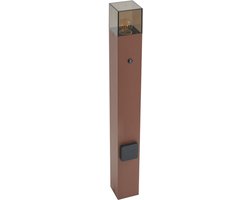 QAZQA denmark - Industriele Staande Buitenlamp | Staande Lamp voor buiten - 1 lichts - H 70 cm - Roestbruin - Industrieel - Buitenverlichting