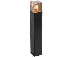 QAZQA denmark - Moderne Staande Buitenlamp | Staande Lamp voor buiten - 1 lichts - H 50 cm - Zwart - Buitenverlichting