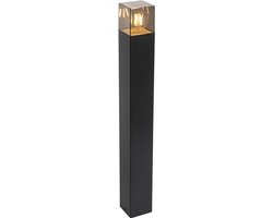 QAZQA denmark - Moderne Staande Buitenlamp | Staande Lamp voor buiten - 1 lichts - H 70 cm - Zwart - Buitenverlichting