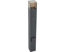 QAZQA denmark - Moderne Staande Buitenlamp | Staande Lamp voor buiten - 1 lichts - H 70 cm - Zwart - Buitenverlichting
