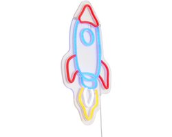 Qazqa design neon wandlamp - Neon - multicolor, 17.5cm, ideaal als woonkamer en kinderkamer lamp