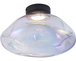 QAZQA gemma - Design Plafondlamp - 1 lichts - Ø 35 cm - Multicolor - Woonkamer | Slaapkamer