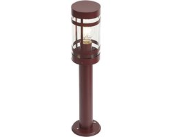 QAZQA gleam - Moderne Staande Buitenlamp | Staande Lamp voor buiten - 1 lichts - H 50 cm - Rood - Buitenverlichting