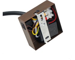 QAZQA gosna - Moderne Wandlamp voor binnen - 1 lichts - L 8 cm - Brons - Woonkamer | Slaapkamer | Keuken