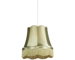 QAZQA Granny - Retro Hanglamp - 1 lichts - Ø 450 mm - Groen - Woonkamer | Slaapkamer | Keuken