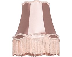 QAZQA granny - Retro Lampenkap - Ø 30 cm - Roze -
