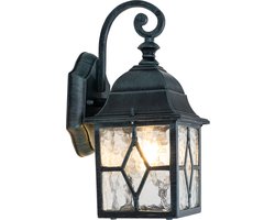 QAZQA london - Landelijke Wand lantaarn voor buiten - 1 lichts - D 17.8 cm - Groen - Buitenverlichting