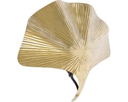 QAZQA louka - Oosterse Wandlamp voor binnen - 1 lichts - D 9 cm - Messing - Woonkamer | Slaapkamer | Keuken