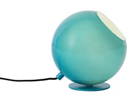 QAZQA mabel - Retro Tafellamp - 1 lichts - H 18.5 cm - Blauw - Woonkamer | Slaapkamer