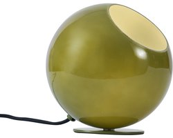 QAZQA mabel - Retro Tafellamp - 1 lichts - H 18.5 cm - Groen - Woonkamer | Slaapkamer