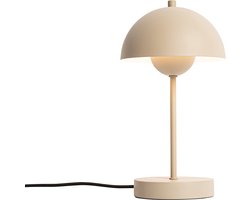 QAZQA magnax - Retro Tafellamp - 1 lichts - H 29.5 cm - Beige - Woonkamer | Slaapkamer | Keuken