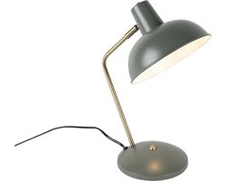 QAZQA milou - Moderne Bureaulamp - 1 lichts - H 350 mm - Groen - Woonkamer | Slaapkamer | Keuken