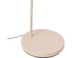 QAZQA nest - Art Deco Vloerlamp | Staande Lamp met kap - 1 lichts - H 190 cm - Beige - Woonkamer