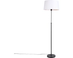 QAZQA parte fl - Moderne Vloerlamp | Staande Lamp - 1 lichts - H 1730 mm - Wit - Woonkamer | Slaapkamer | Keuken