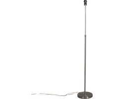 QAZQA Parte - Moderne Verstelbare Vloerlamp | Staande Lamp - 1 lichts - H 1500 mm - Staal - Woonkamer | Slaapkamer | Keuken