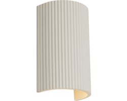 QAZQA plaster - Scandinavisch Wandlamp voor binnen - 2 lichts - D 9 cm - Beige - Woonkamer | Slaapkamer | Keuken