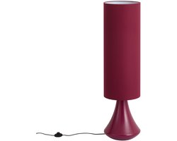 Qazqa retro vloerlamp - Mina - paars, max. 15W, geschikt voor led, 112cm, ideaal als woonkamer lamp