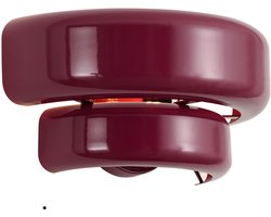 Qazqa retro wandlamp - Ophelia - paars, rond, max. 15W, geschikt voor led, 28cm, ideaal als hal en woonkamer lamp