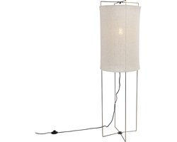 QAZQA rich - Design Vloerlamp | Staande Lamp - 1 lichts - H 1340 mm - Beige - Woonkamer | Slaapkamer | Keuken