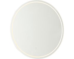 QAZQA sebas - Moderne LED Dimbare Spiegel verlichting met Dimmer voor binnen voor badkamer - 1 lichts - D 3 cm - Transparant -