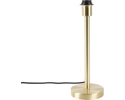 QAZQA simplo - Klassieke Vloerlamp | Staande Lamp - 1 lichts - H 395 mm - Goud/messing - Woonkamer | Slaapkamer | Keuken