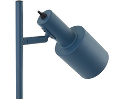 QAZQA stijn - Moderne Vloerlamp | Staande Lamp - 2 lichts - H 156 cm - Blauw - Woonkamer