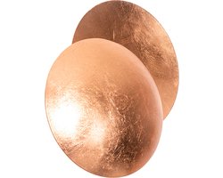 QAZQA sunrise - Moderne Wandlamp voor binnen - 1 lichts - D 97 mm - Koper - Woonkamer | Slaapkamer | Keuken