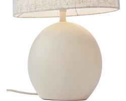 QAZQA timo - Japandi Tafellamp - 1 lichts - H 45 cm - Beige - Woonkamer | Slaapkamer