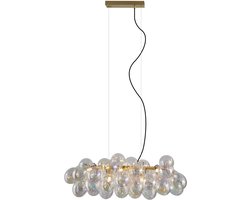 QAZQA uvas - Design Hanglamp - 8 lichts - L 80 cm - Multicolor - Woonkamer | Slaapkamer | Keuken